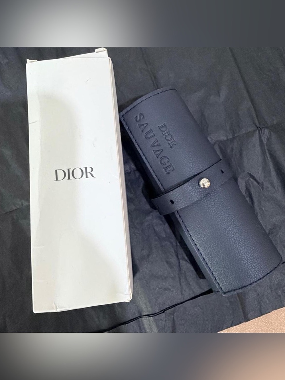 Dior Pouch Travel Case For Bottle of Dior Sauvage Parfum